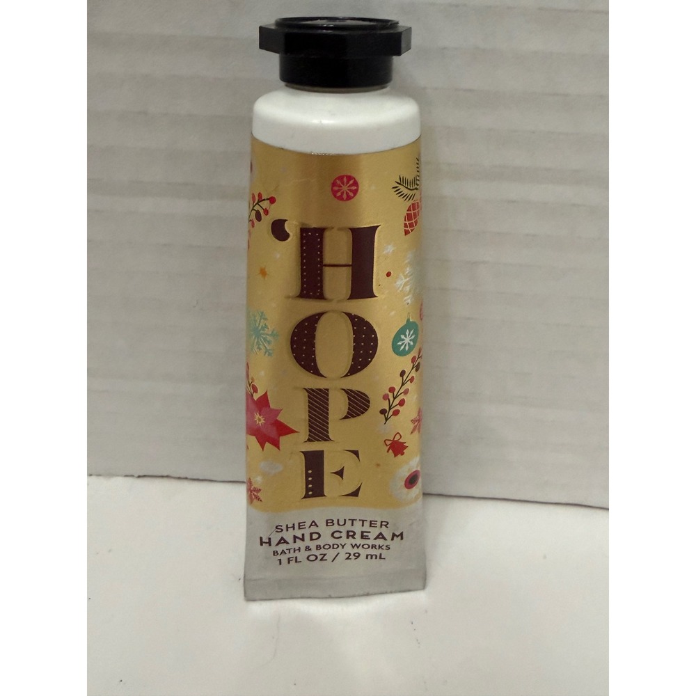 Bath & Body Works Winter Peach Marshmallow Shea Butter Hand Cream Hope Holiday
